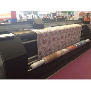 Buy cheap Cloth Sublimation Printing Machine With Automatic / Manual Head Cleaning from wholesalers
