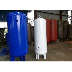 Buy cheap Customized Capacity Vertical Air Receiver Tank , Auxiliary Air Compressor Surge Tank product