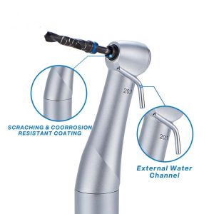 China Detachable Dental Implant Contra Angle Handpiece With Push Button Chuck Type on sale