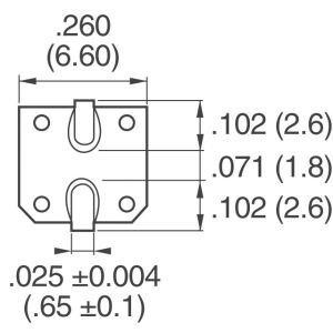 EEE-FK1E101XP SMD Ferrite Bead surface mount aluminum electrolytic cap.