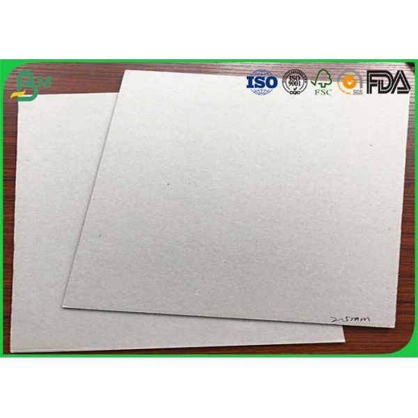 Quality Notebook Covers Fluting Medium Paper , 300Gsm - 700gsm Grey Back Duplex Board for sale