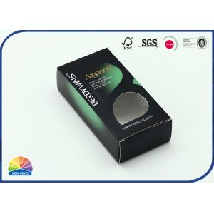 Biodegradable Reverse UV Printing Folding Carton Box With PET Tray