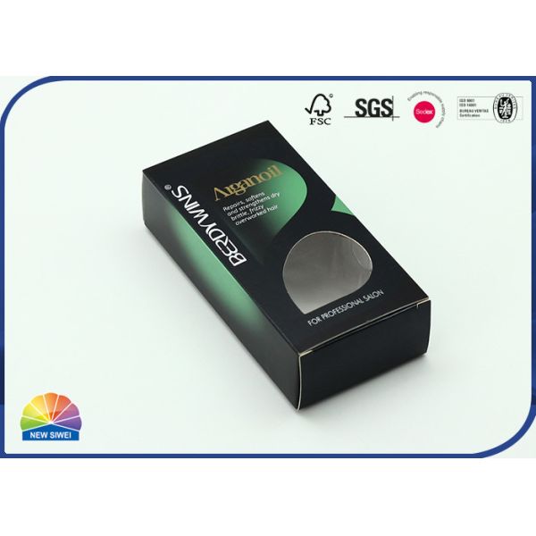 Biodegradable Reverse UV Printing Folding Carton Box With PET Tray