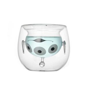 Buy cheap Robot Shaped High Borosilicate Glass Cups 100ml from wholesalers