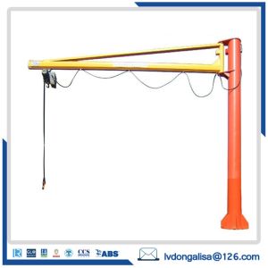 Buy cheap Floor Mounted 500kg Electric Jib Crane With Vacuum Lifter from wholesalers