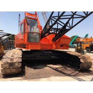 Buy cheap Used Japanese Hitachi Lattice Boom Crawler Crane 50ton (KH180-3) from wholesalers