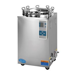 120L Microcomputer Control SUS Chamber Vertical Top Loading Autoclave