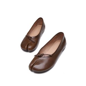 Buy cheap S399 Leather Shoes Handmade Toe Layer Cowhide High Quality Women'S Shoes Custom Logo from wholesalers