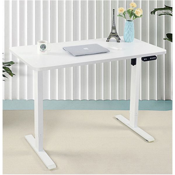 Buy cheap Office Building Electric Height Adjustable Desk with Unique Wooden Coffee Table Design from wholesalers