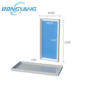 Ultra Thin 36mm 120 Degree Light Orientation Artificial LED Skylight No Blue
