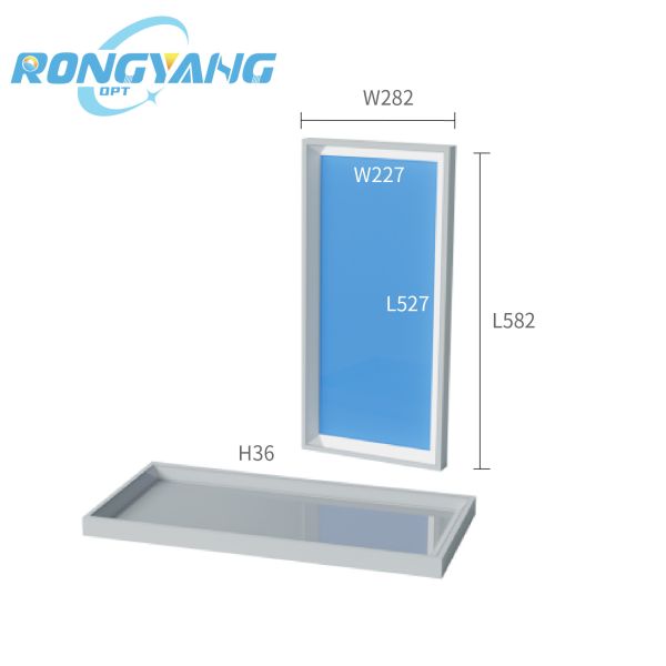 Ultra Thin 36mm 120 Degree Light Orientation Artificial LED Skylight No Blue