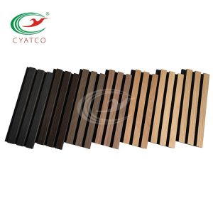 Buy cheap Formaldehyde Free Linear Wood Wall Panels In Commercial Architecture from wholesalers