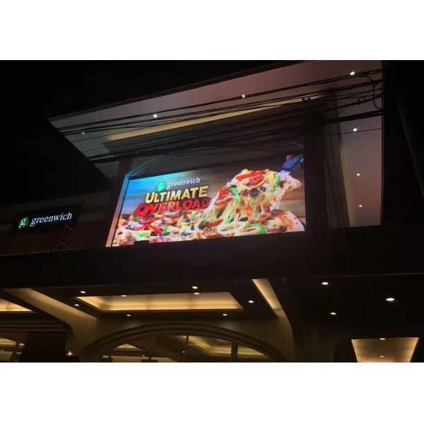 Quality Glass Transparent LED Mesh Screen 800W Outdoor Video Wall for sale