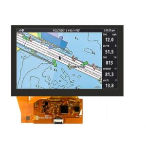 5 Inch LCD Touch Screen TFT LCD Panels With 12Pin SPI Interface And Wide