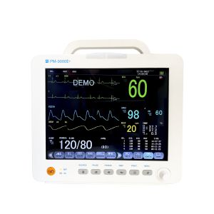 Buy cheap Multi Parameter Patient Monitor with 1 Year Warranty Class II and 37*21*41CM Dimensions for ICU Room from wholesalers