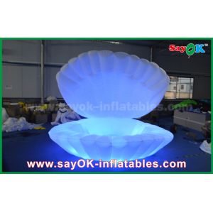 Buy cheap Popular Valentine Outdoor Inflatable Decorations For Engagement Event Inflable Ocean Themed Shell from wholesalers
