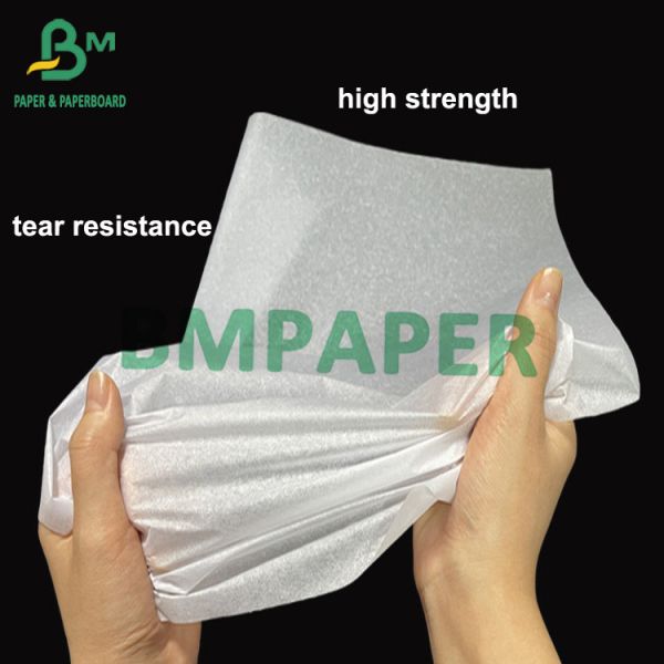 Buy cheap 14g 15g 17g Tissue Paper Printing White Garment Wrapping Paper Moisture Proof Paper from wholesalers