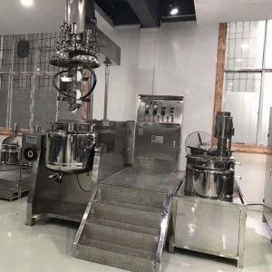 Buy cheap SUS304 316 Vacuum Homogenizing Emulsifier Mixer For Cosmetic Paste from wholesalers