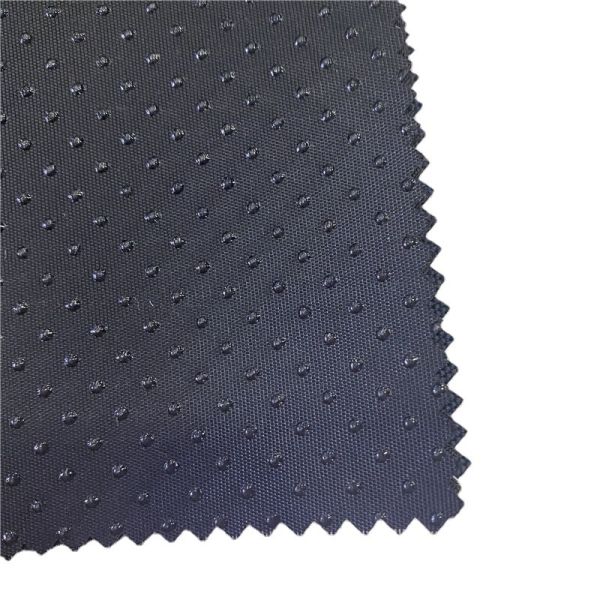 Buy cheap 150gsm Thickness Polyester Twill Silicone Dot Coated Fabric for Baby Shoes and Pets Bed from wholesalers
