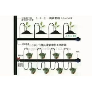 Buy cheap Agricultural PE drip irrigation pipe with high quality low price,Inner Flat Dripper type PE Drip irrigation pipe for Agr from wholesalers