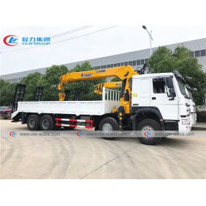 Buy cheap Sinotruk Howo XCMG 12 Tons Truck Mounted Telescopic Crane from wholesalers