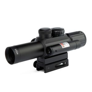 Buy cheap 4X25 Tactical Hunting Scope Illuminated Red Dot Sight With Green Laser from wholesalers