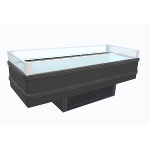 Buy cheap Plug In Display Island Cabinet R290 Dual Temp Fan Cooling product