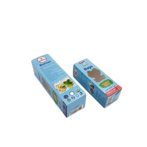 Biodegradable Milk Paper Box Packaging Cardboard Glossy Finish With Window
