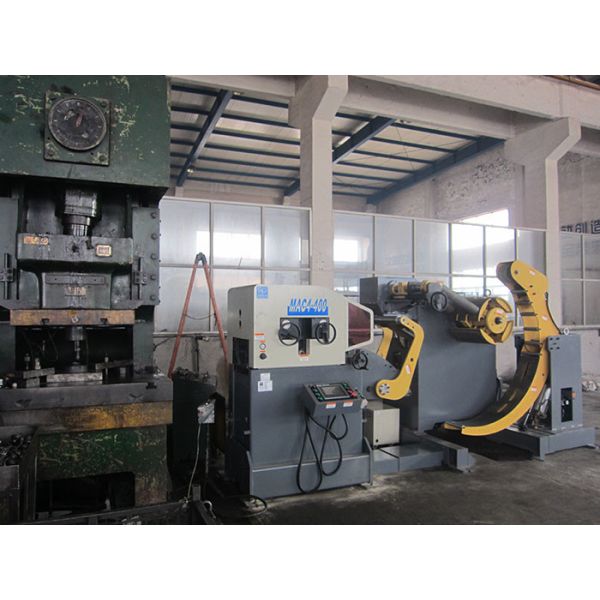 Quality Material Frame Coil Steel Uncoiler Stamping Punching Peripheral Automation Equipment for sale