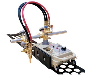 Higher Efficiency Vertical Welding And Cutting Machine , Gas Cutting Equipment