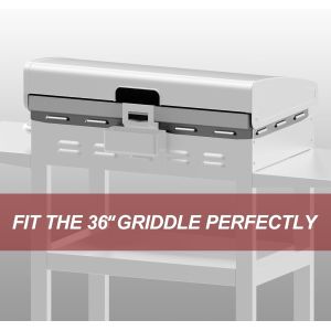 Buy cheap Magnetic Wind Guards 36'' Blackstone Griddle Accessories Fit Side Shelf Lid and Rear Grease Cup Heat Shield Side Table from wholesalers