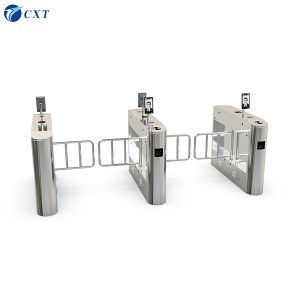 Buy cheap Anti Tailgating Swing Barrier Gate Laser RFID With DFC Technology bw150 from wholesalers