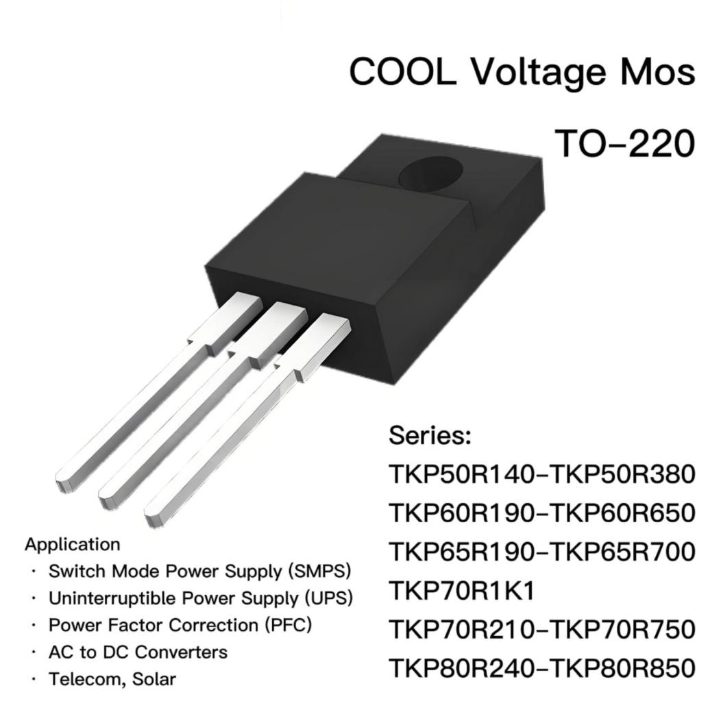 Buy cheap TO-220 COOL Voltage Mosfet P50R140-P50R380 from wholesalers