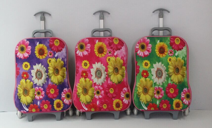 Buy cheap Hot sale 3D carton child trolley case from wholesalers