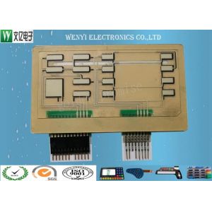 Buy cheap Multi Layer FPC Embossing Membrane Switch With 2.54 Connectors And Pins from wholesalers
