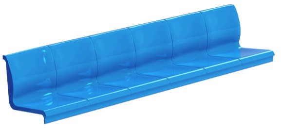 Quality Railroad Metro Passenger Train Interior Durable High Tensile Strength for sale