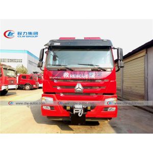 Buy cheap Howo 6 Wheel 290HP Firefighter Truck With 5T Knuckle Crane from wholesalers
