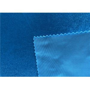 Stretch Knitting Velvet Crushed Fabric Polyester Spandex