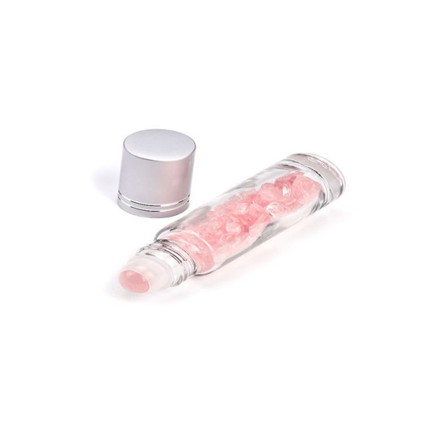 Buy cheap Essential Oil Gemstone Roller Ball Bottles Natural Semiprecious Stones from wholesalers
