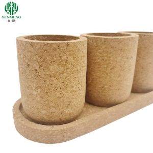 Buy cheap Custom Cork Natural and Reusable Flower Pots for Your Sustainable Space from wholesalers