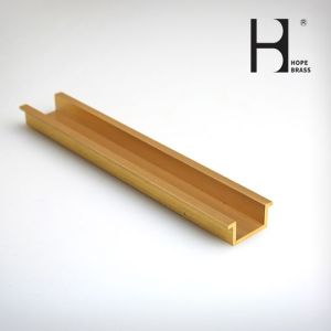 Buy cheap Shinning Golden Rustproof 2000mm Length Brass U Channel For Decoration from wholesalers