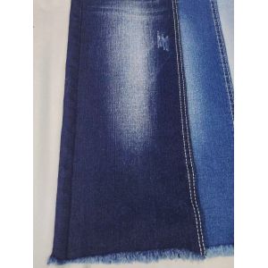 Buy cheap Dark Blue Stretch 9.2oz 180CM Full Width Denim Fabric With 10*21/40 Construction from wholesalers