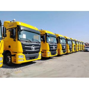 New Tractor Trucks 6*4 Foton GTL Horse 510hp Yellow Color 10 Tires Automatic