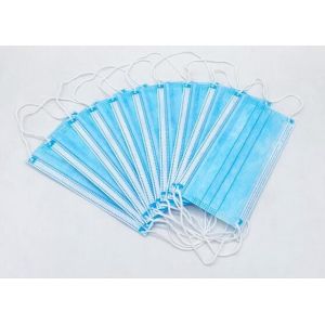 Buy cheap High Filtration Disposable Face Mask Odorless High Fluid And Respiratory Protection from wholesalers