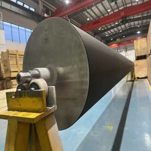Buy cheap 600m/Min Industrial Rubber Roller Carbon Fiber Contact Roller High Precision from wholesalers