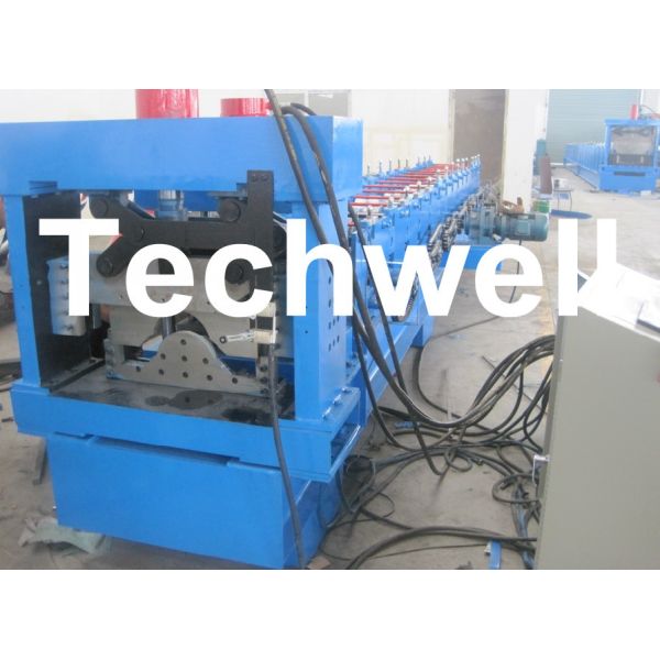 Manual, Automatical Decoiler Top Hat Cap Roll Forming Machine
