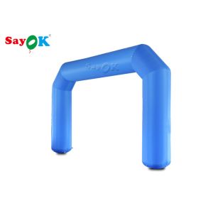 Buy cheap Inflatable Rainbow Arch Outside 6m Blow Up Archway Start Finish Line Racing For Event Advertising from wholesalers