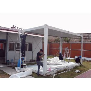 Waterproof Prefabricated Shipping Container 6000 * 3000 * 3000 mm Steel