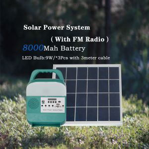 Buy cheap IP65 Household Lighting Solar Panel System 9W With LED Bulb from wholesalers