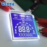 Buy cheap Customized Size Segment LCD Display HTN Blue PIN Connect With White Backlight from wholesalers